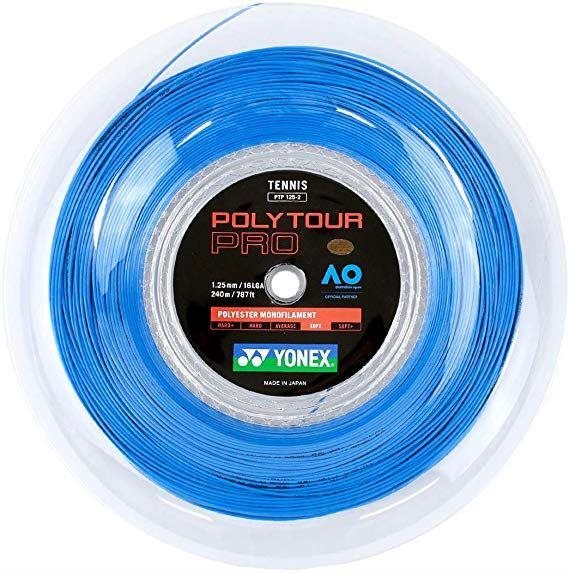 Yonex Poly Tour PRO 125, 1,25mm, 200m, kék
