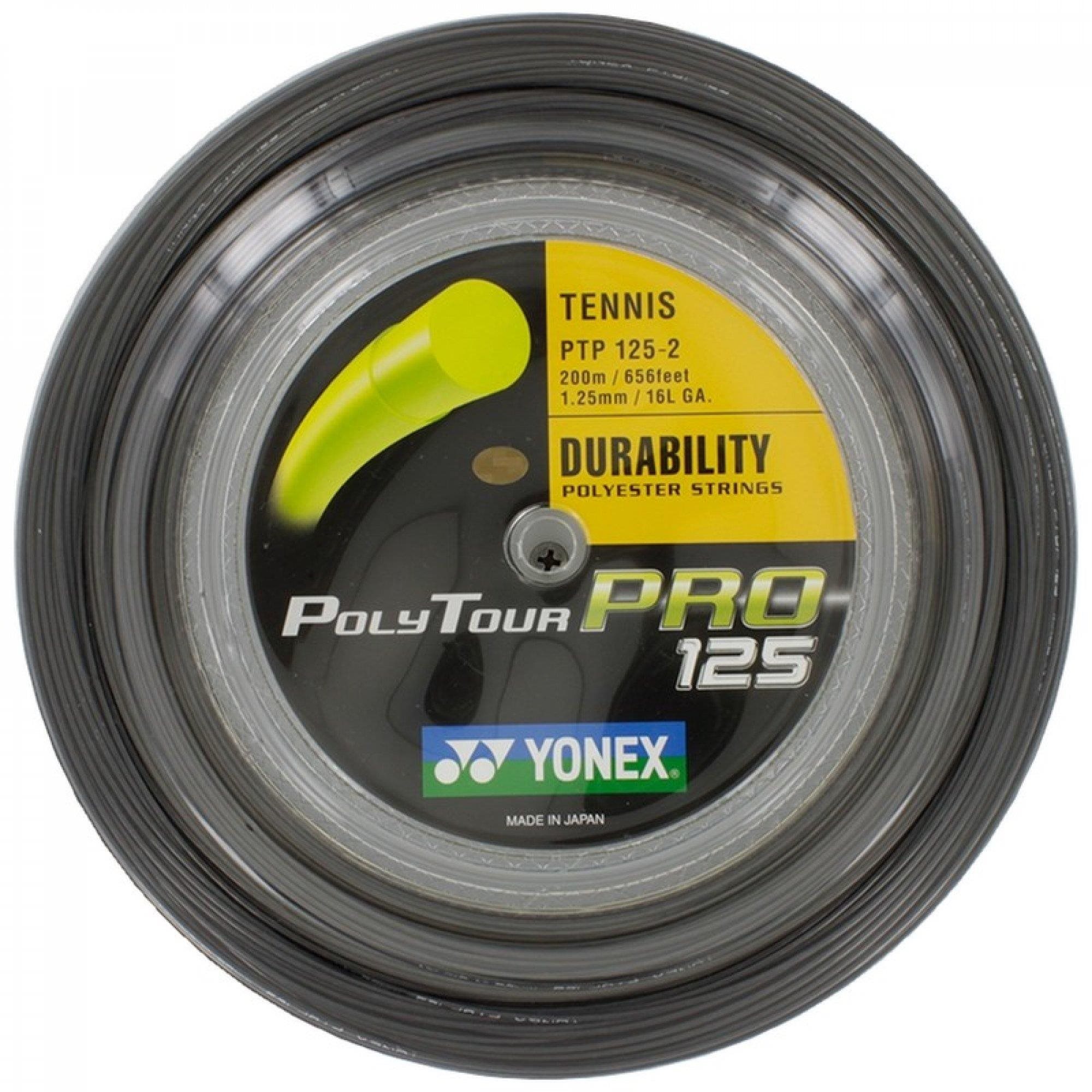 Yonex Poly Tour PRO 125, 1,25mm, 200m, grafit
