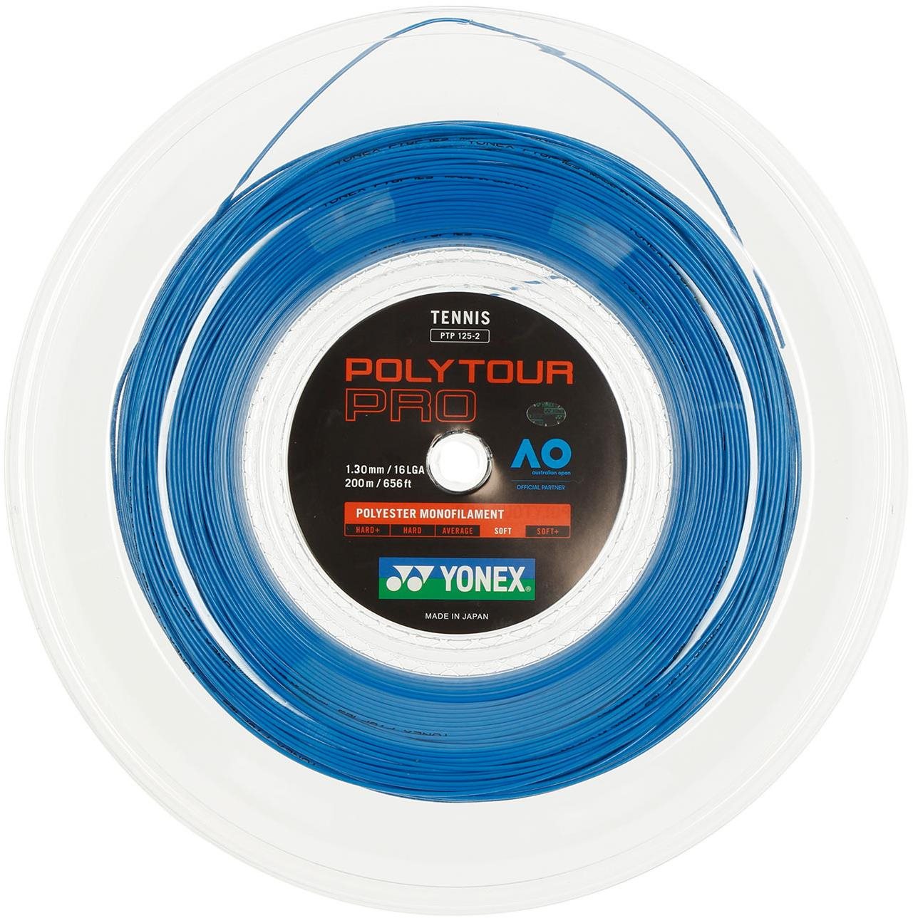 Yonex Poly Tour PRO 130, 1,30mm, 200m, kék
