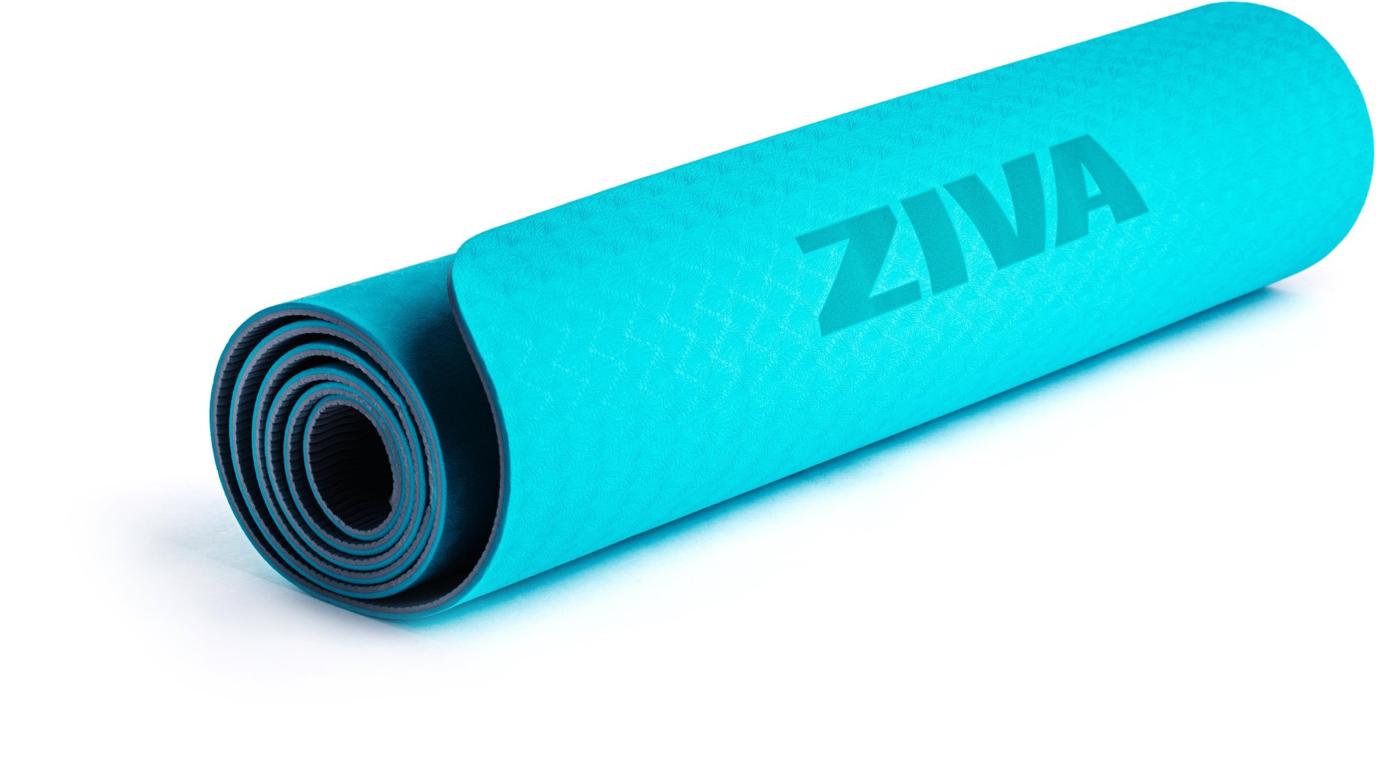 ZIVA habszivacs YOGA szőnyeg 6 mm, kék