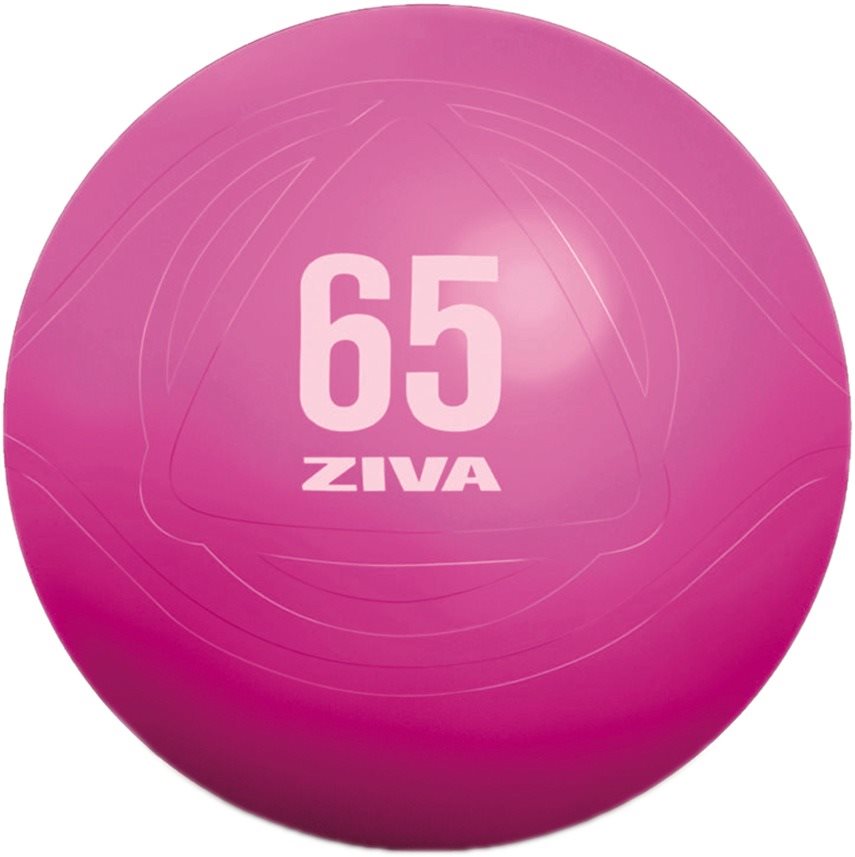 ZIVA Gimnasztikai labda 55 cm, rózsaszín