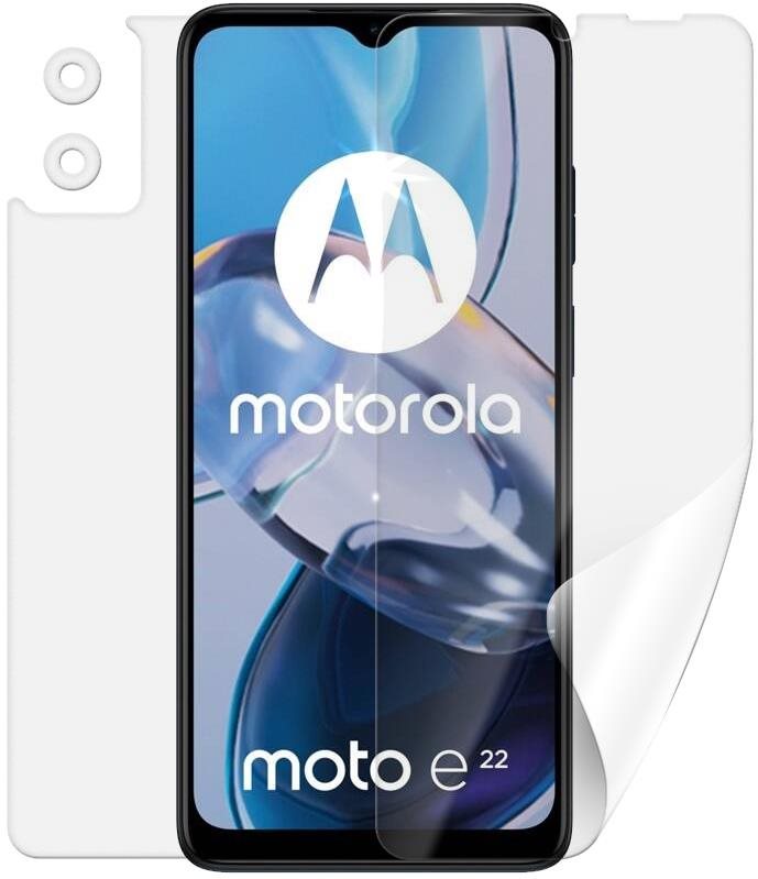 Screenshield MOTOROLA Moto E22 XT2239 fólia a kijelző + test védelmére