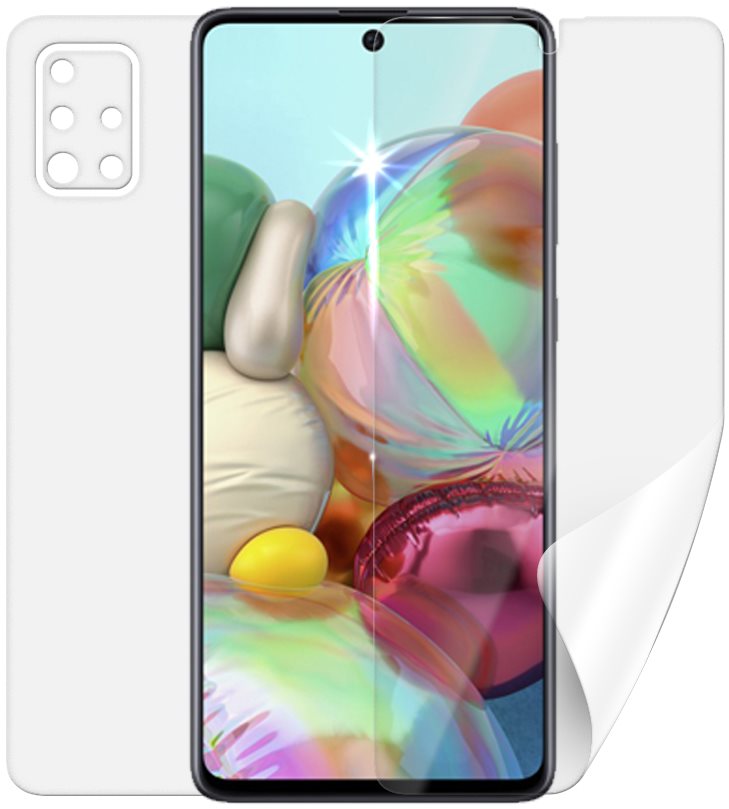 Screenshield SAMSUNG Galaxy A51 készülékek teljes lefedésére