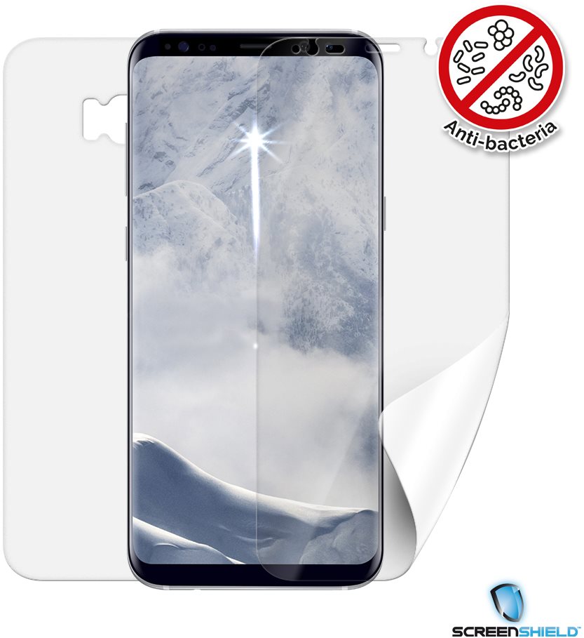Screenshield Anti-Bacteria SAMSUNG Galaxy S8 Plus - teljes készülékre