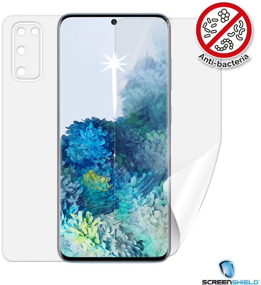 Screenshield Anti-Bacteria SAMSUNG Galaxy S20 - teljes készülékre