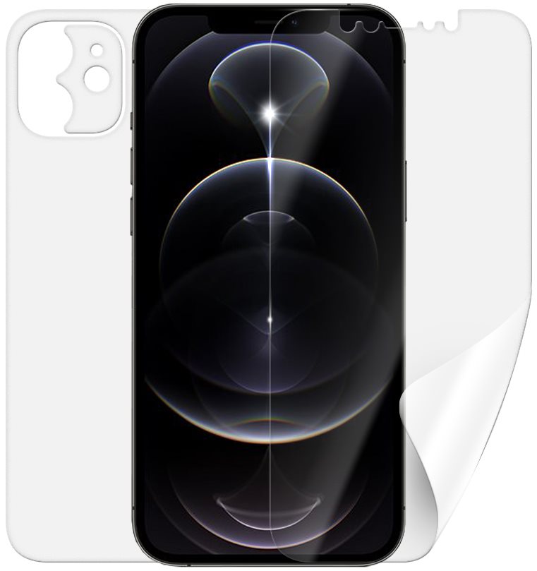 Védőfólia Screenshield APPLE iPhone 12 teljes készülékre
