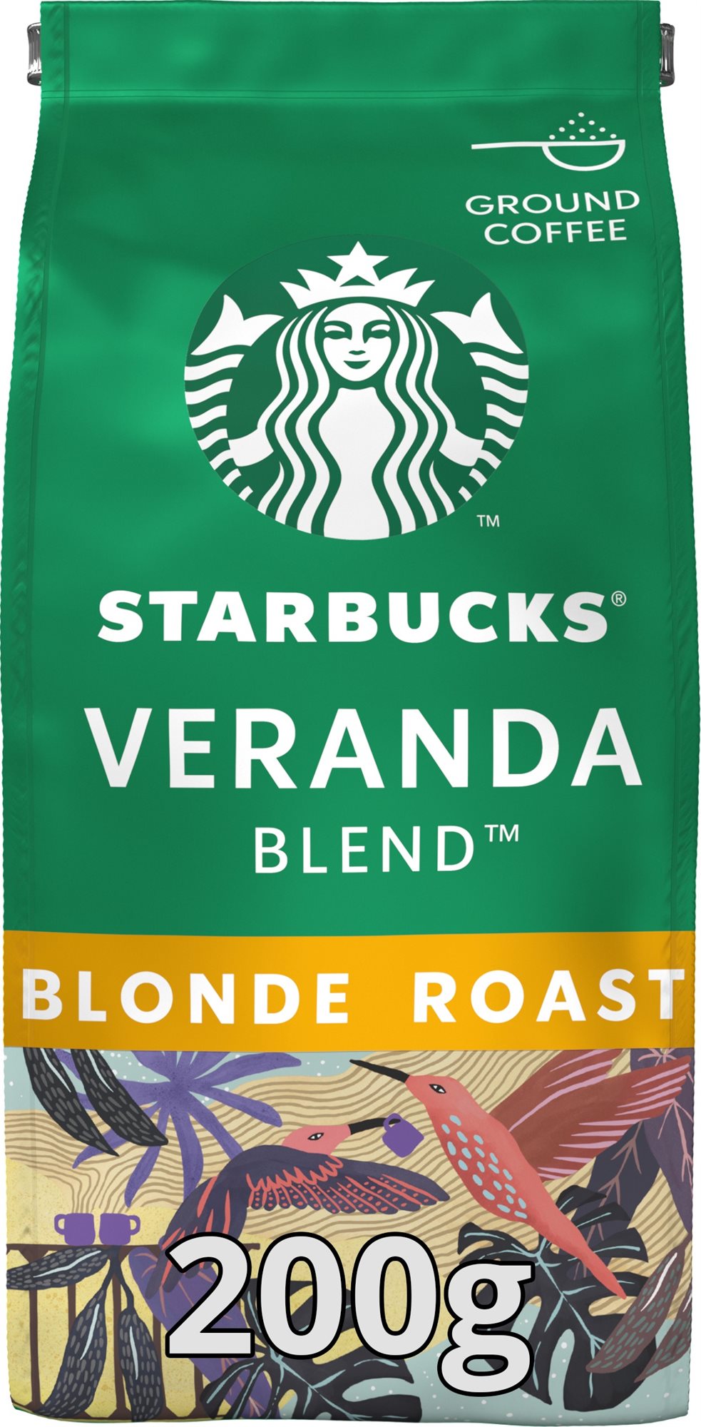 Kávé Starbucks Veranda Blend, őrölt kávé, 200 g
