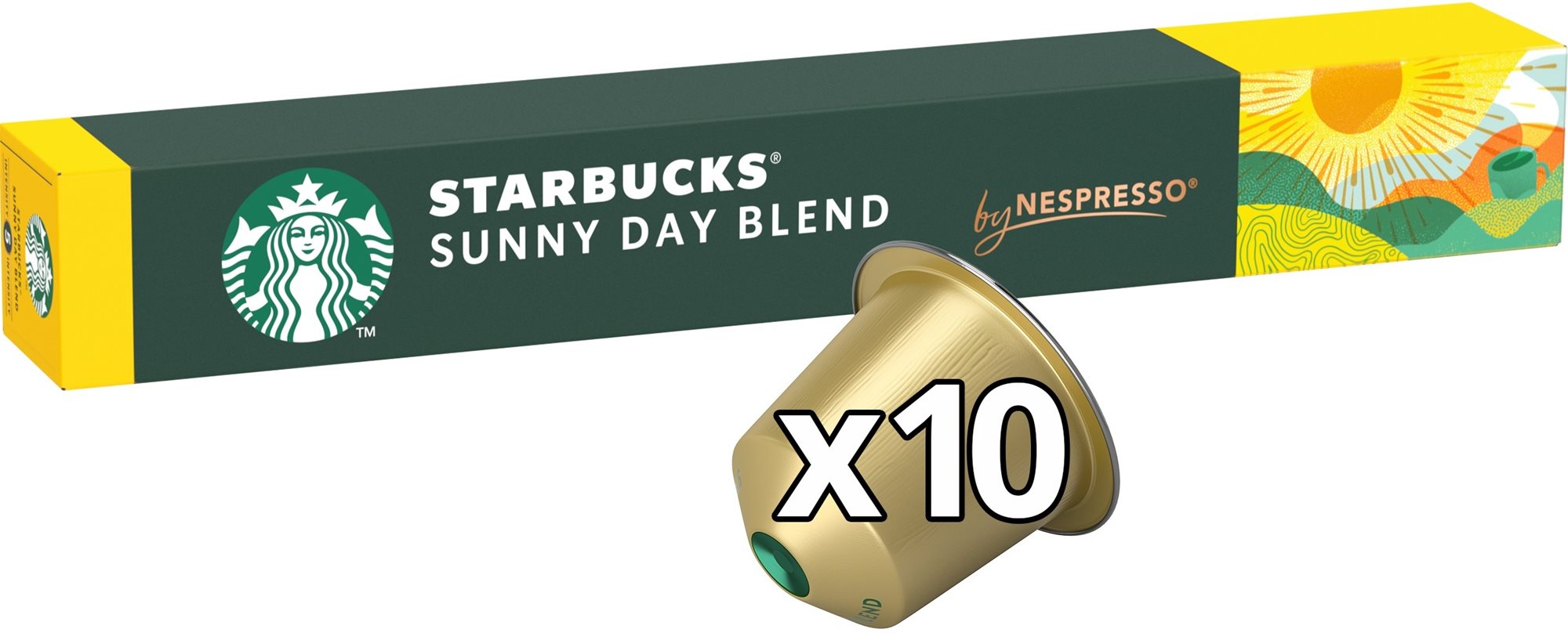 Starbucks® by Nespresso® Sunny Day Blend 10 db
