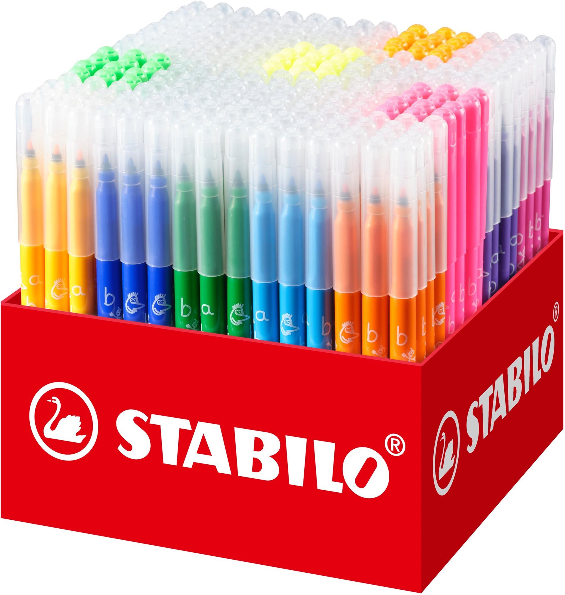 STABILO Trio A-Z - 240 db-os kiszerelés - 20 különböző szín