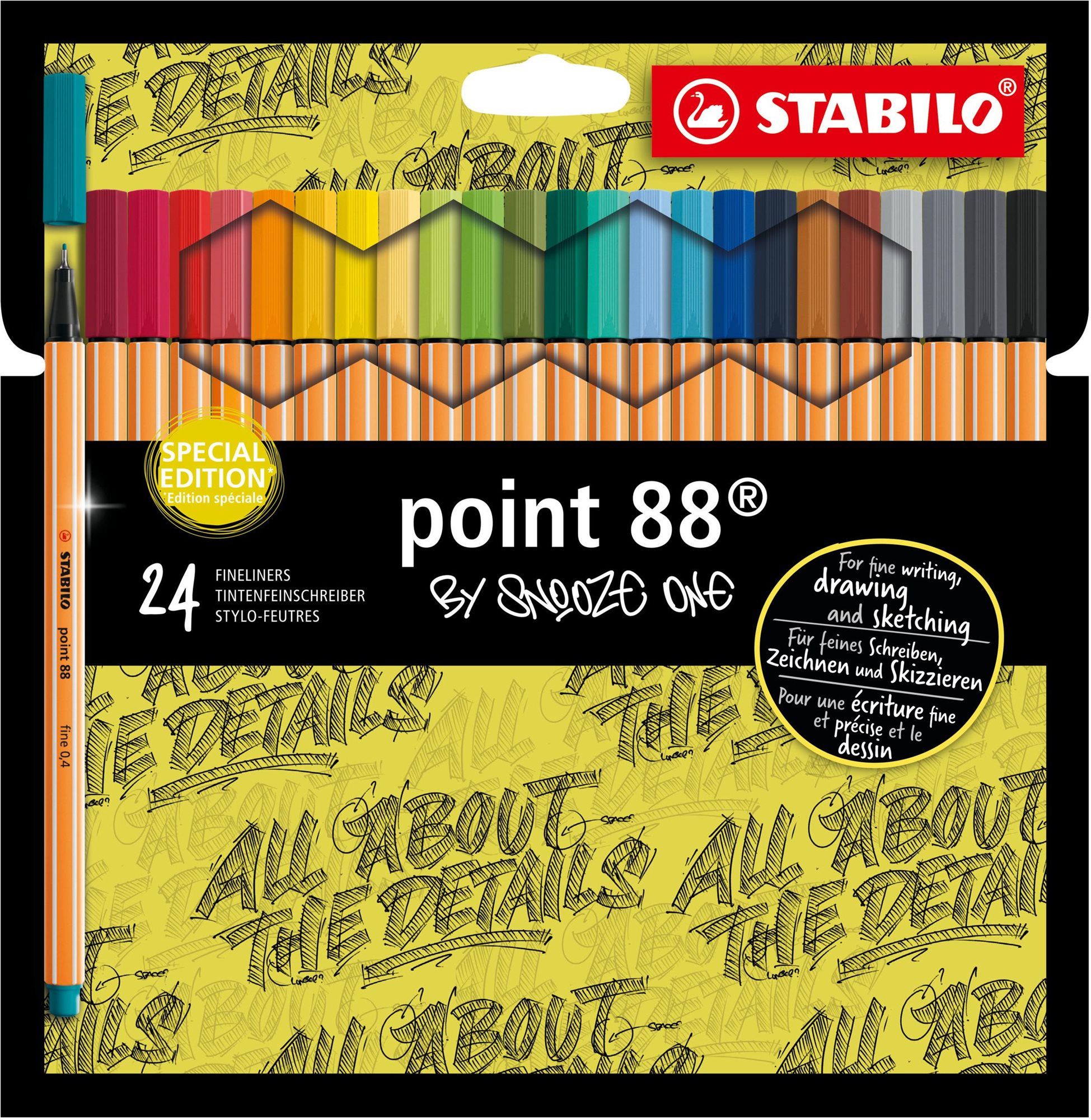 Liner STABILO point 88 Snooze One Edition 24 db