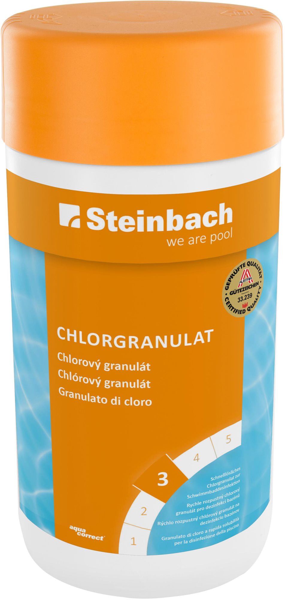 Steinbach Klór granulátum, 1 kg