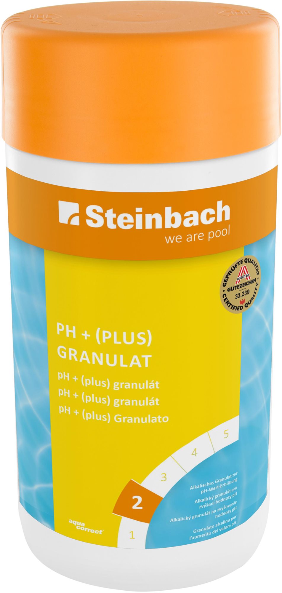 Steinbach pH + (plusz) granulátum, 1 kg