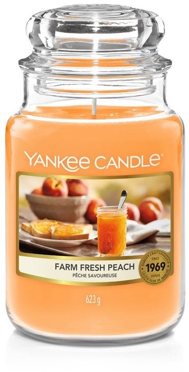 YANKEE CANDLE Farm Fresh Peach 623 g