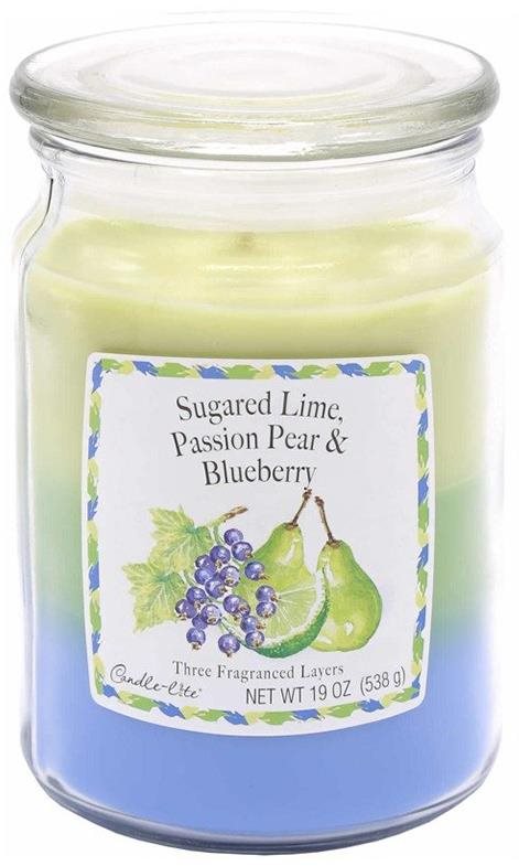 CANDLE LITE Lime & Pear & Blueberry 538 g