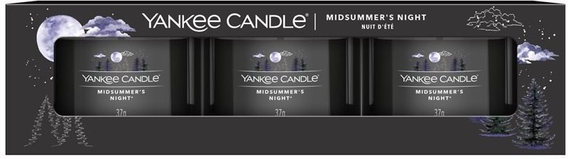 YANKEE CANDLE Set Midsummers Night Sampler 3× 37 g