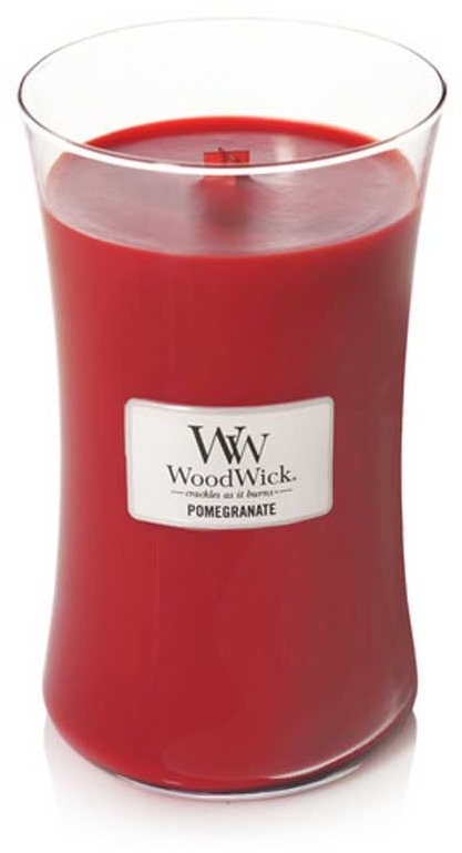 WOODWICK Pomegranate Large Candle, nagyméretű, 609,5 gramm
