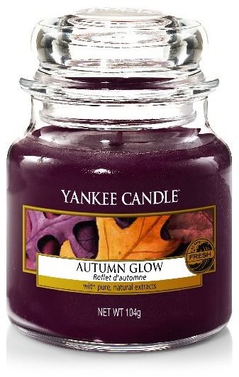 YANKEE CANDLE Classic Autumn Glow, kisméretű, 104 gramm