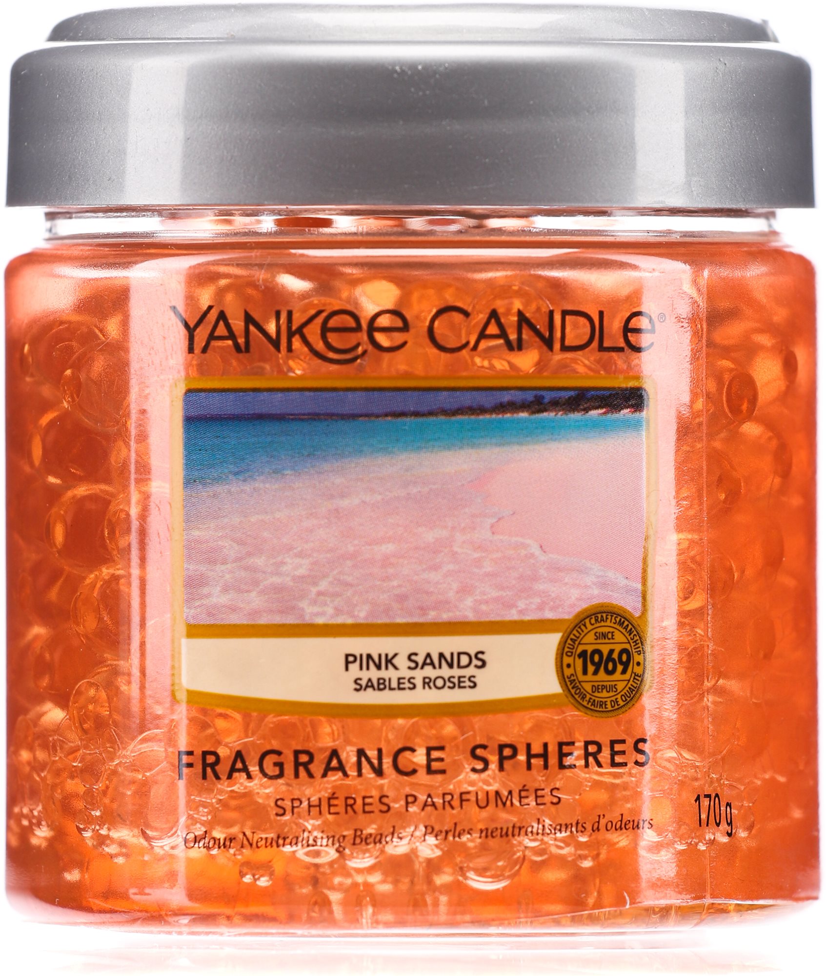 YANKEE CANDLE Pink Sands illatos gyöngyök 170 g