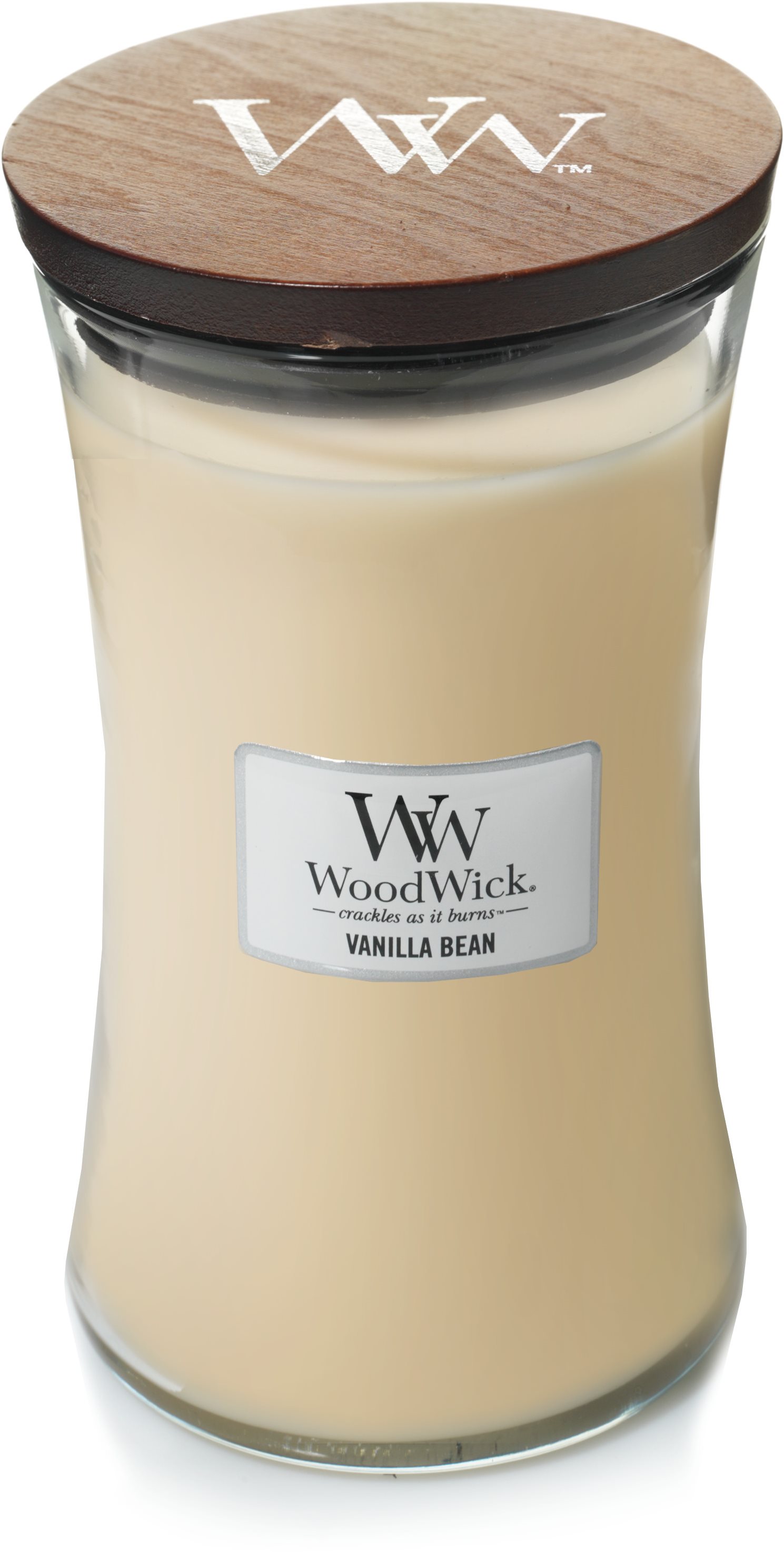 Sárga vanília illatú gyertya, égési idő 110 óra - WoodWick