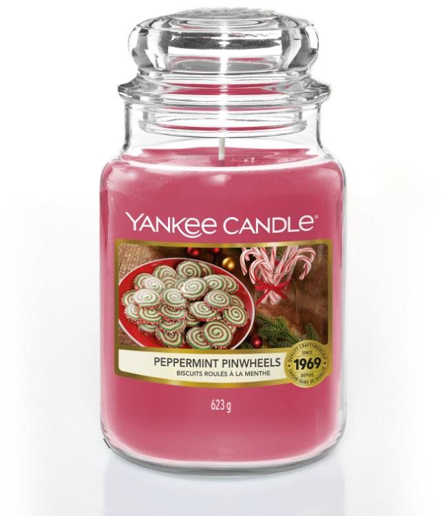 YANKEE CANDLE Peppermint Pinwheels 623 g