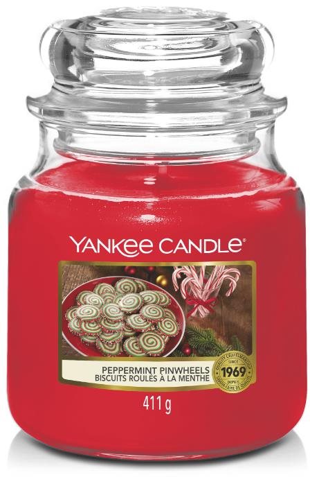 YANKEE CANDLE Peppermint Pinwheels 411 g