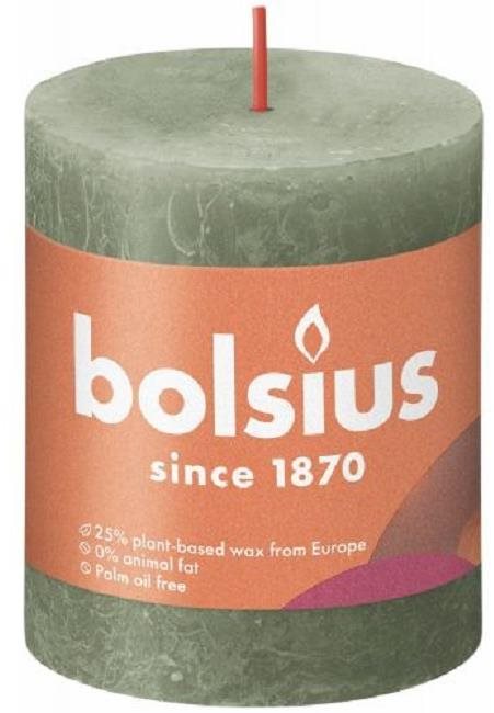 BOLSIUS Rusztikus Olívzöld 80 × 68 mm
