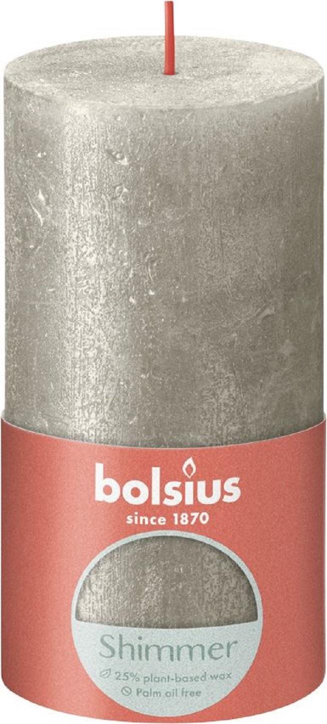 BOLSIUS rusztikus oszlop, pezsgő 130 × 68 mm