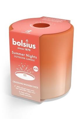 BOLSIUS Summer Nights terrakotta krém 100 × 100 mm
