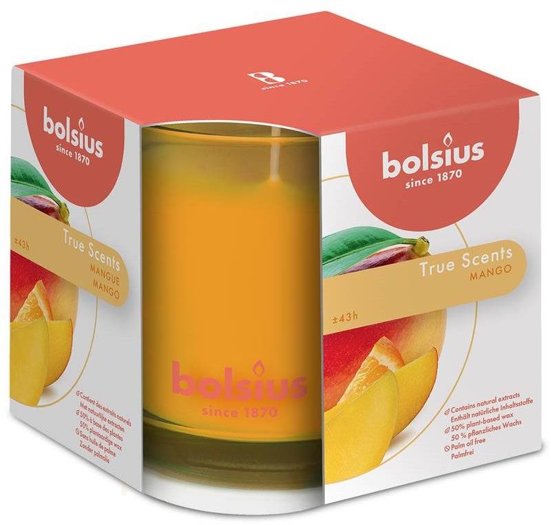 BOLSIUS True Scents Mango 95 × 95 mm