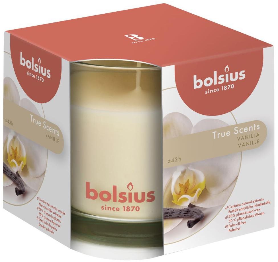 BOLSIUS True Scents Vanilla 95 × 95 mm