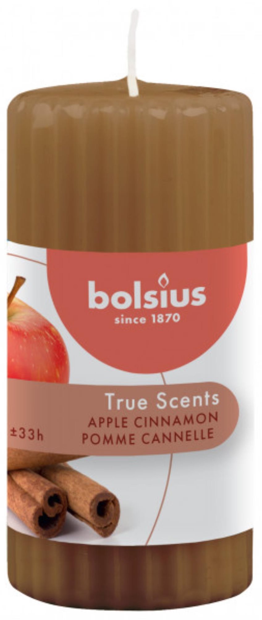 BOLSIUS True Scents Apple Cinnamon 120 × 58 mm