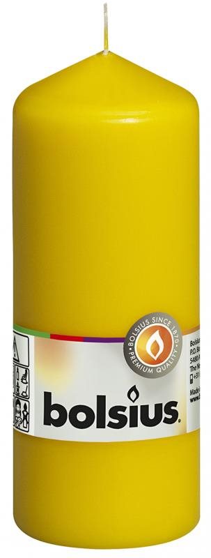 BOLSIUS klasszikus sárga gyertya 150 × 58 mm