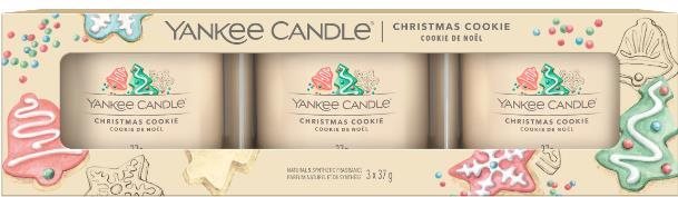 YANKEE CANDLE Christmas Cookie 3× 37 g