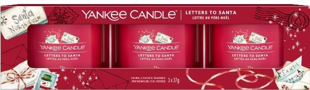 YANKEE CANDLE Letters To Santa 3×37 g