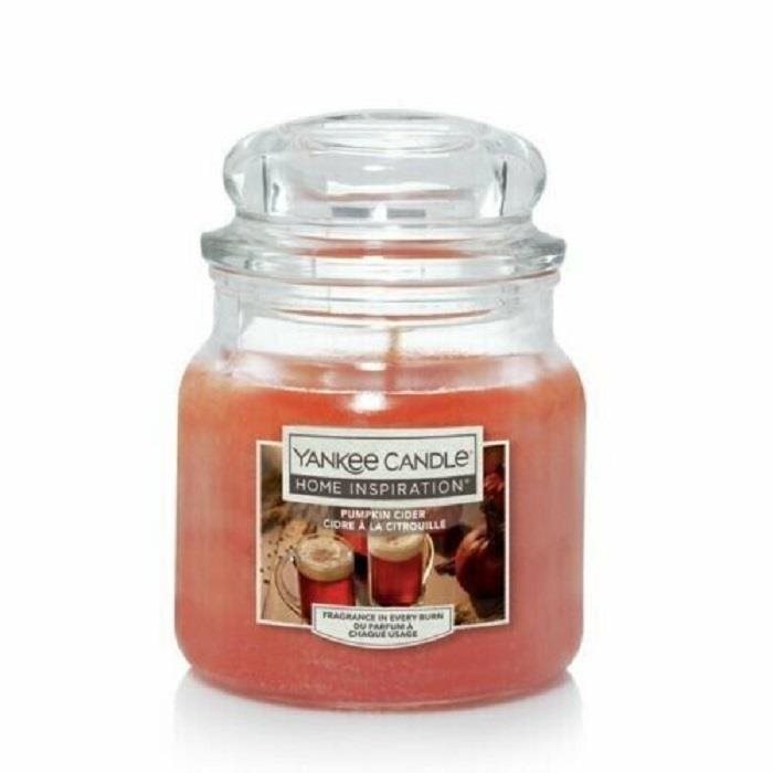 YANKEE CANDLE Home Inspiration Pumpkin Cider 340 g