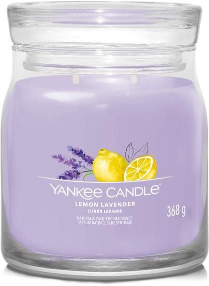 YANKEE CANDLE Signature 2 kanóc Lemon Lavender 368 g