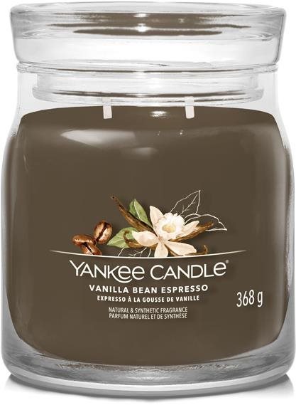 YANKEE CANDLE Signature 2 kanóc Vanilla Bean Espresso 368 g