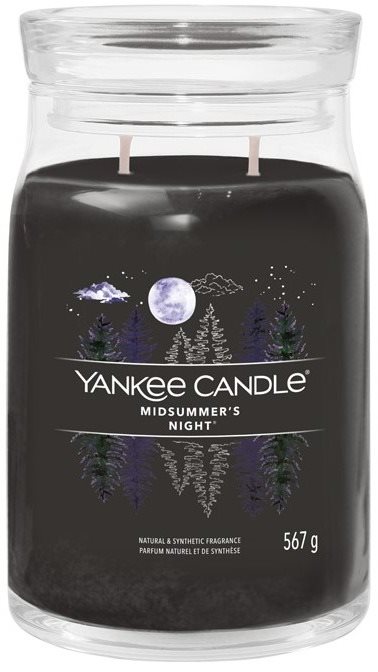 YANKEE CANDLE Signature üveg 2 kanóc Midsummer’s Night 567 g