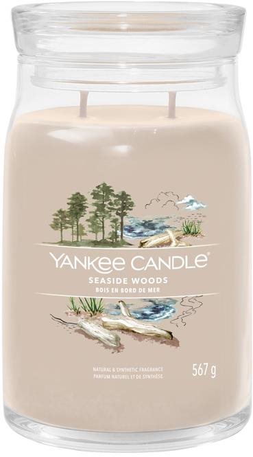 YANKEE CANDLE Signature üveg 2 kanóc Seaside Woods 567 g