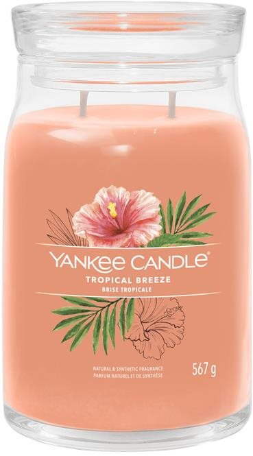 YANKEE CANDLE Signature üveg 2 kanóc Tropical Breeze 567 g