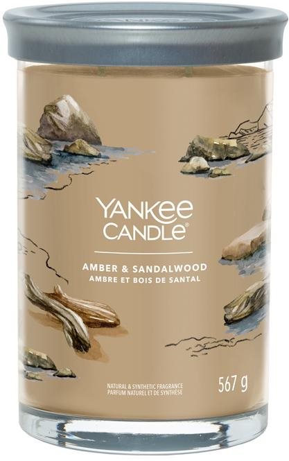 YANKEE CANDLE Signature 2 kanóc Amber & Sandalwood 567 g