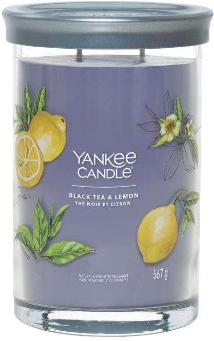 YANKEE CANDLE Signature 2 kanóc Black Tea & Lemon 567 g