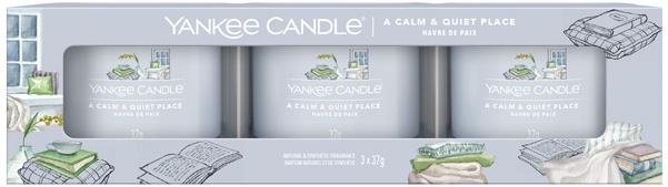 Gyertya YANKEE CANDLE A Calm & Quiet Place 3×37 g