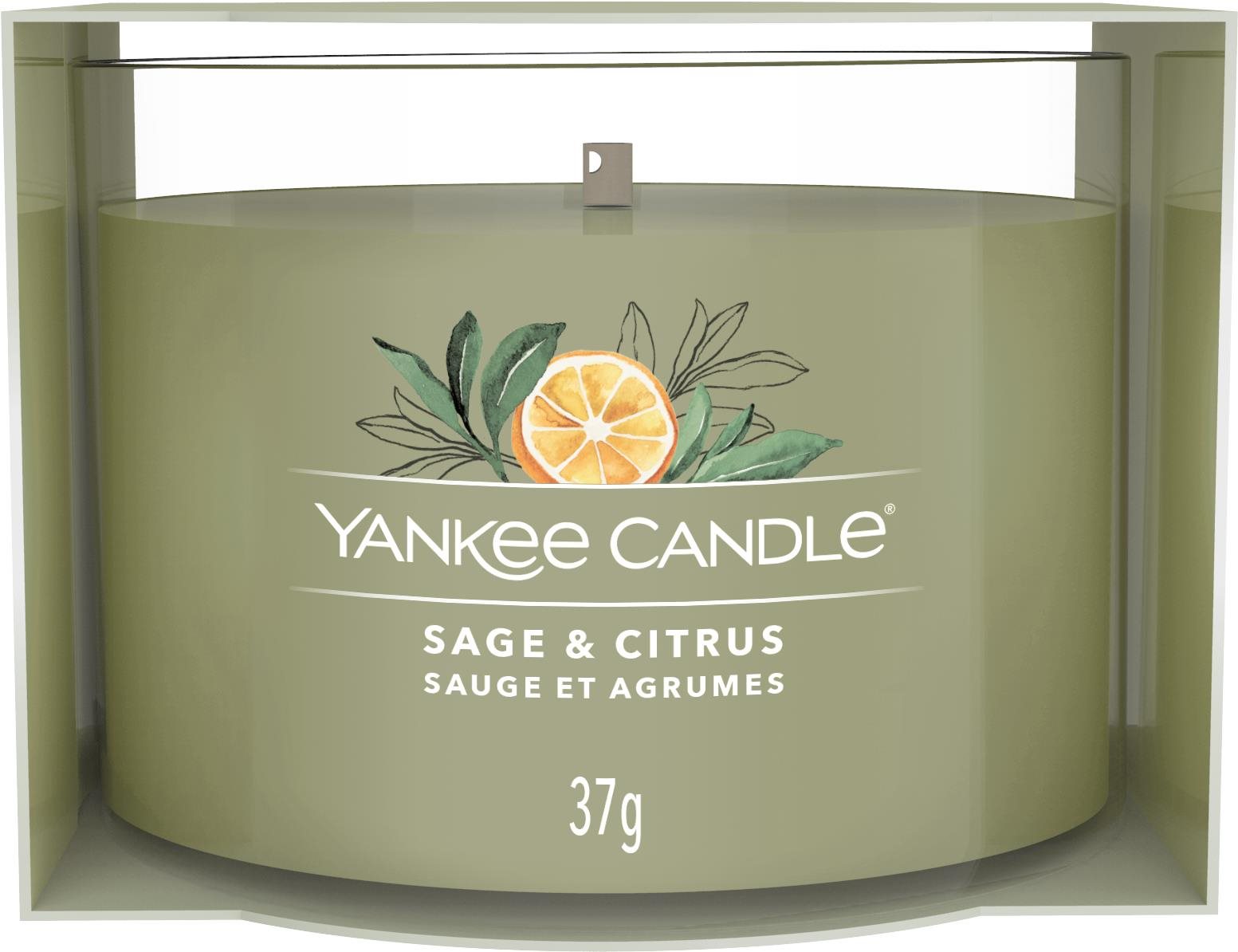 Gyertya YANKEE CANDLE Sage & Citrus 37 g