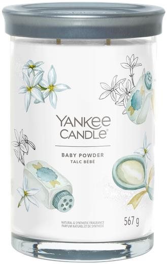 Gyertya YANKEE CANDLE Signature 2 kanóc Baby Powder 567 g