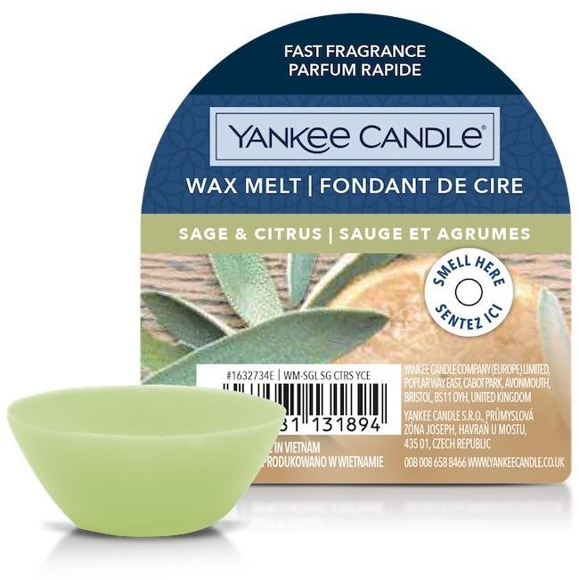 YANKEE CANDLE Sage & Citrus 22 g