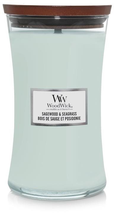 WoodWick Sagewood & Seagrass 609 g