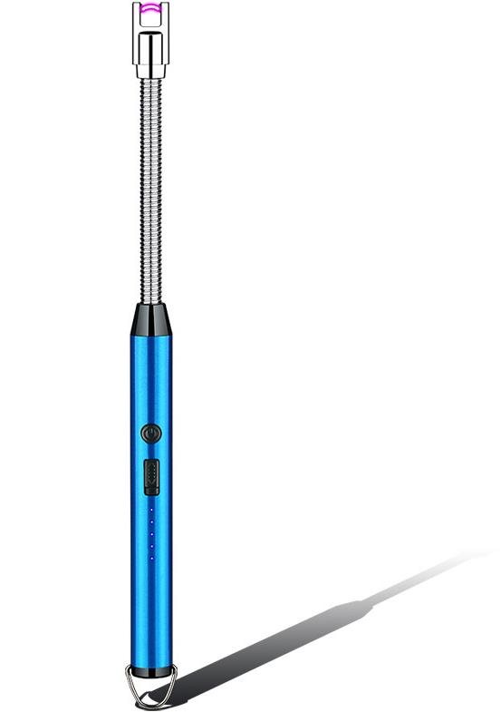 FLAGRANTE 360° rotační zapalovač s háčkem na zavěšení 25,2 cm Blue