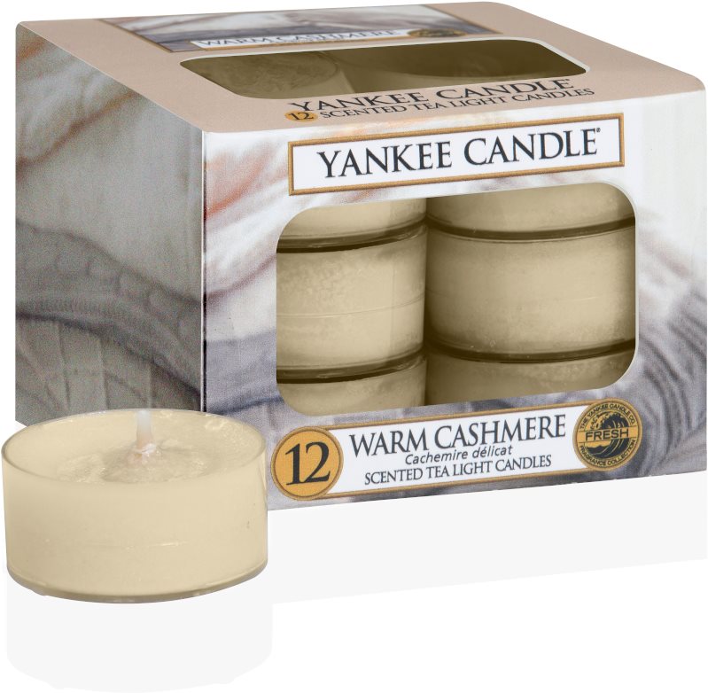 YANKEE CANDLE Warm Cashmere 12 × 9,8 g