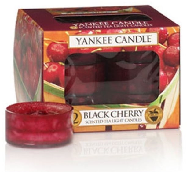 YANKEE CANDLE Black Cherry 12 × 9,8 g